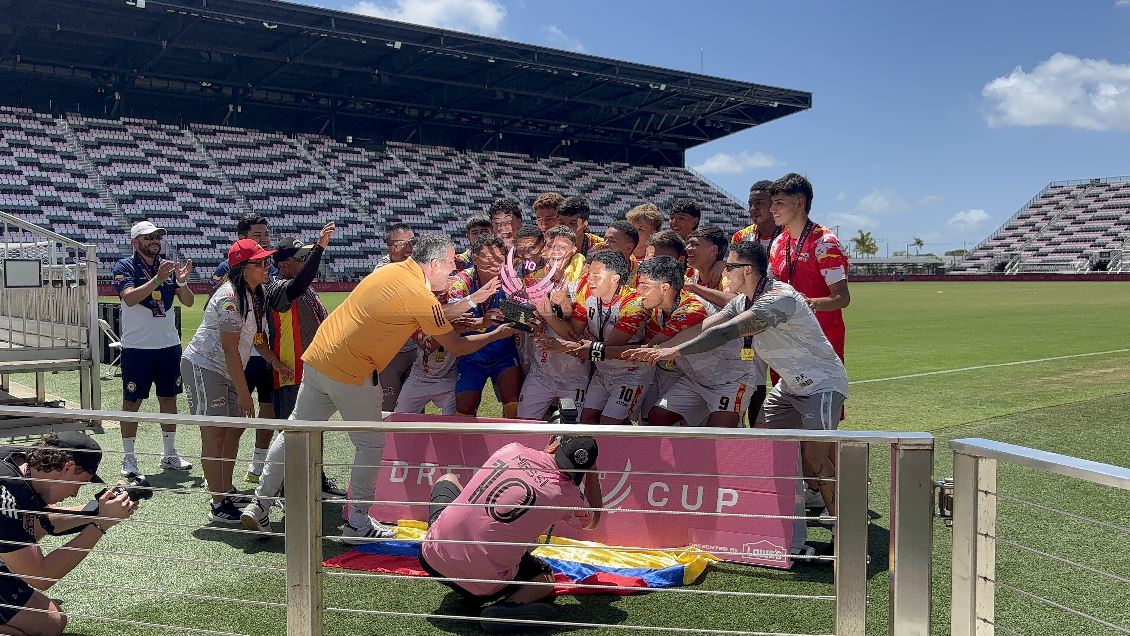 Selección Bogotá campeona de la Dreams Cup de Inter Miami en Miami