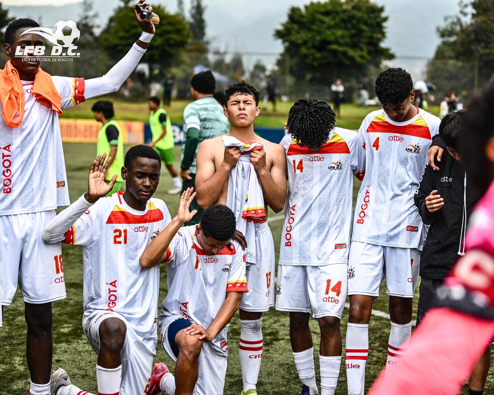 Simón Sanabria con la Selección Bogotá
